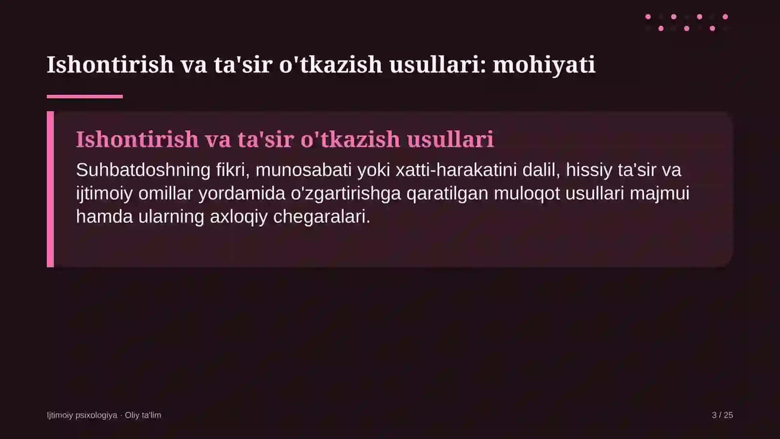 Kompyuter servis markazlarida ishontirish va ta'sir o'tkazish usullari 3