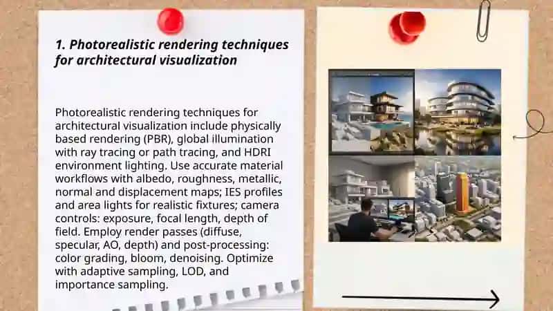 3D Visualization and Modeling in Architecture 3