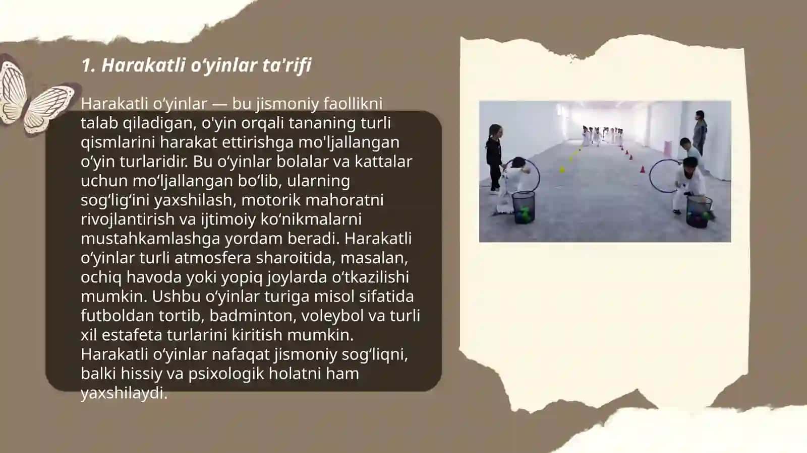 Harakatli oʻyinlar 3