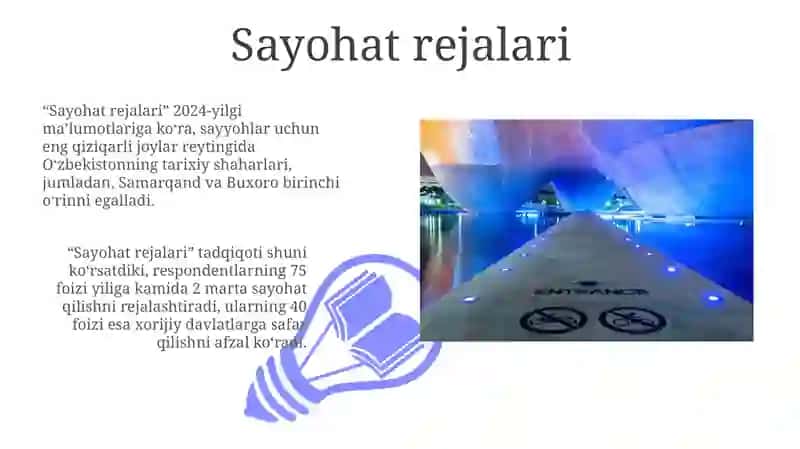Sayohat rejalari 3