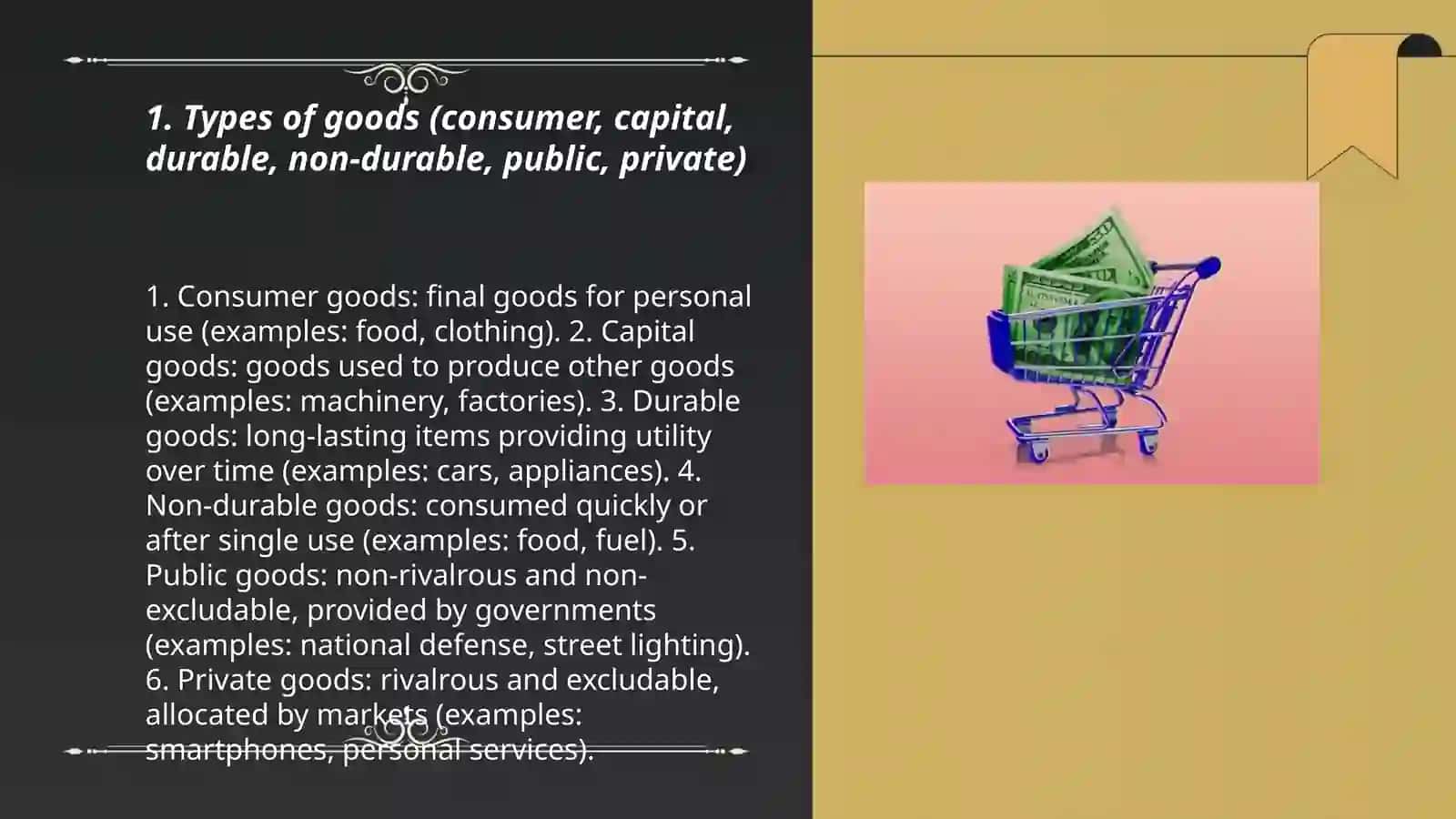 Goods and Money Presentation 3
