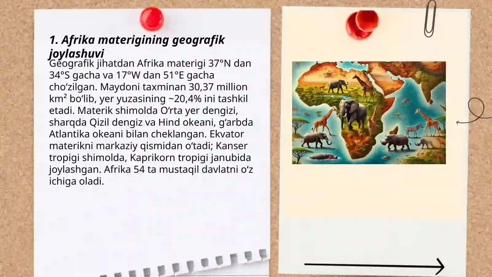 Afrika materigi 3
