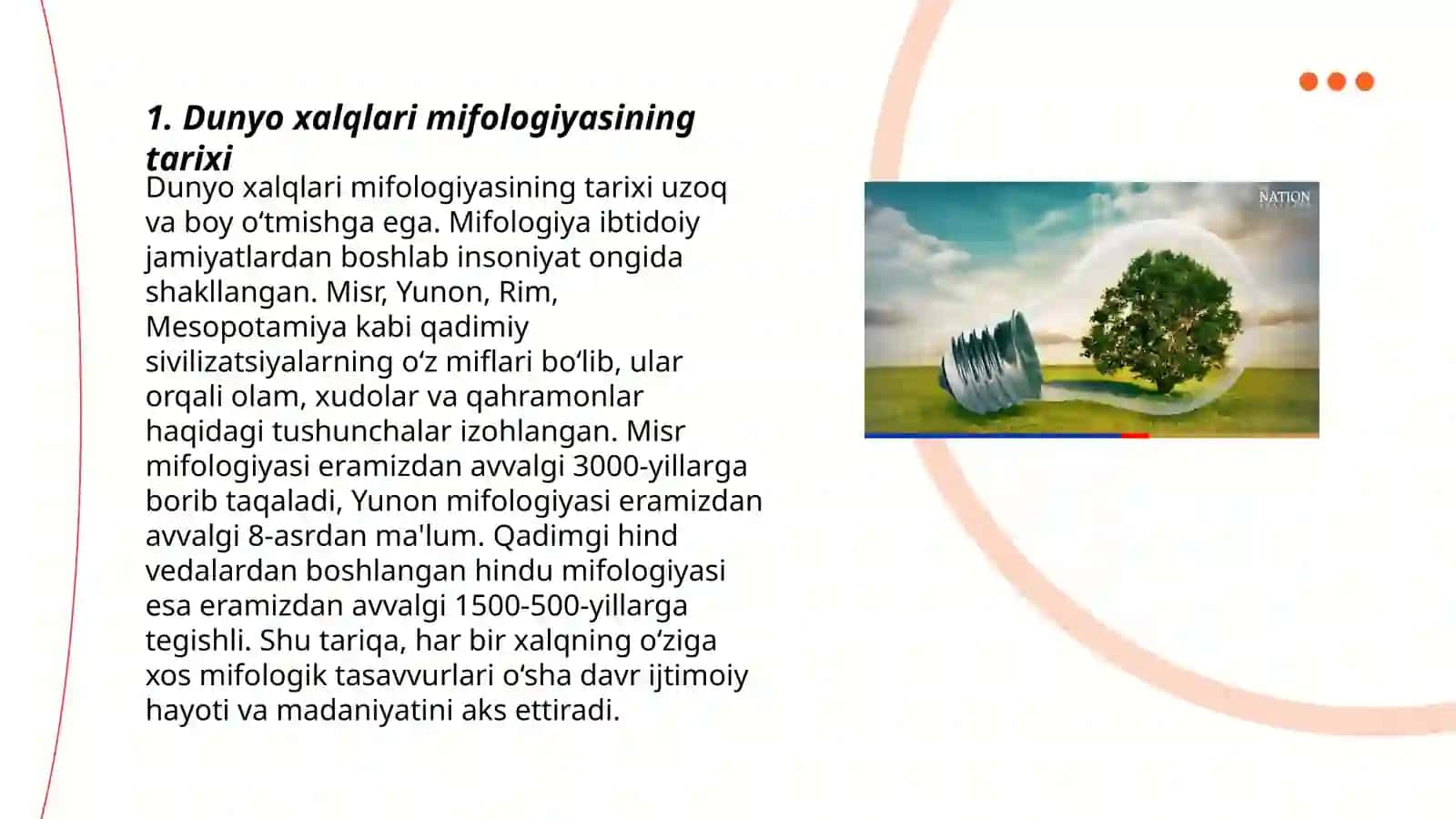 Dunyo Xalqlari Miflari haqida 3