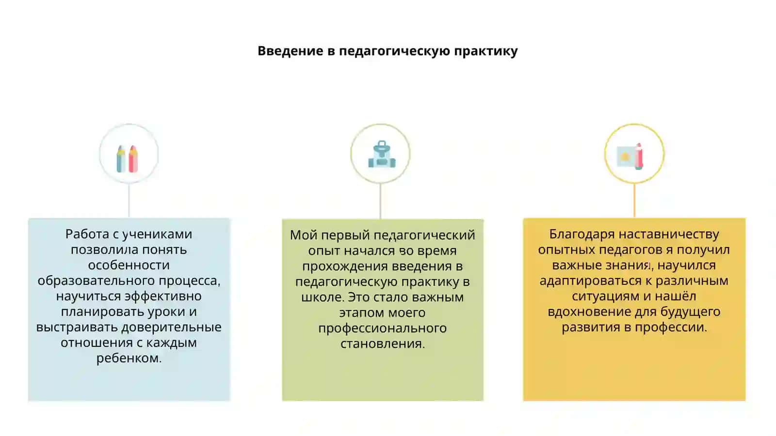 Мой первый педагогический опыт 3