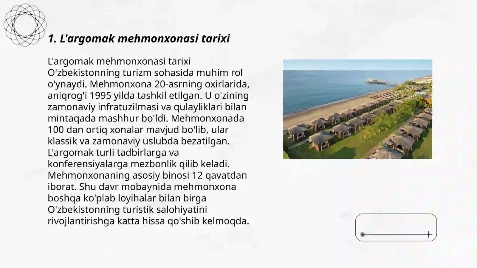 L'argomak mehmonxonasi 3