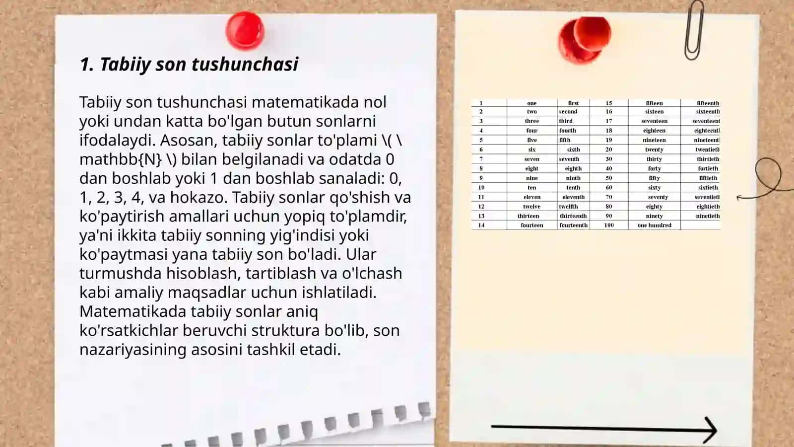 Tabiiy sonlar va ularning xossalari 3