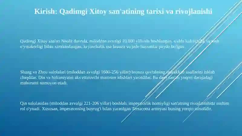 Qadimgi Xitoy san'ati 3