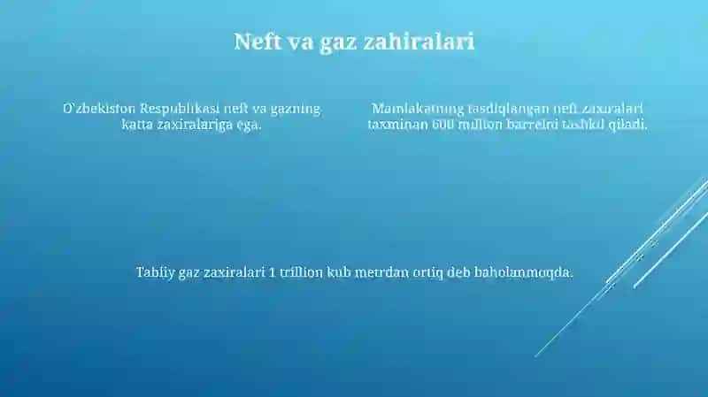 O'Zbekistonning Yoqilg'I Sanoati 3