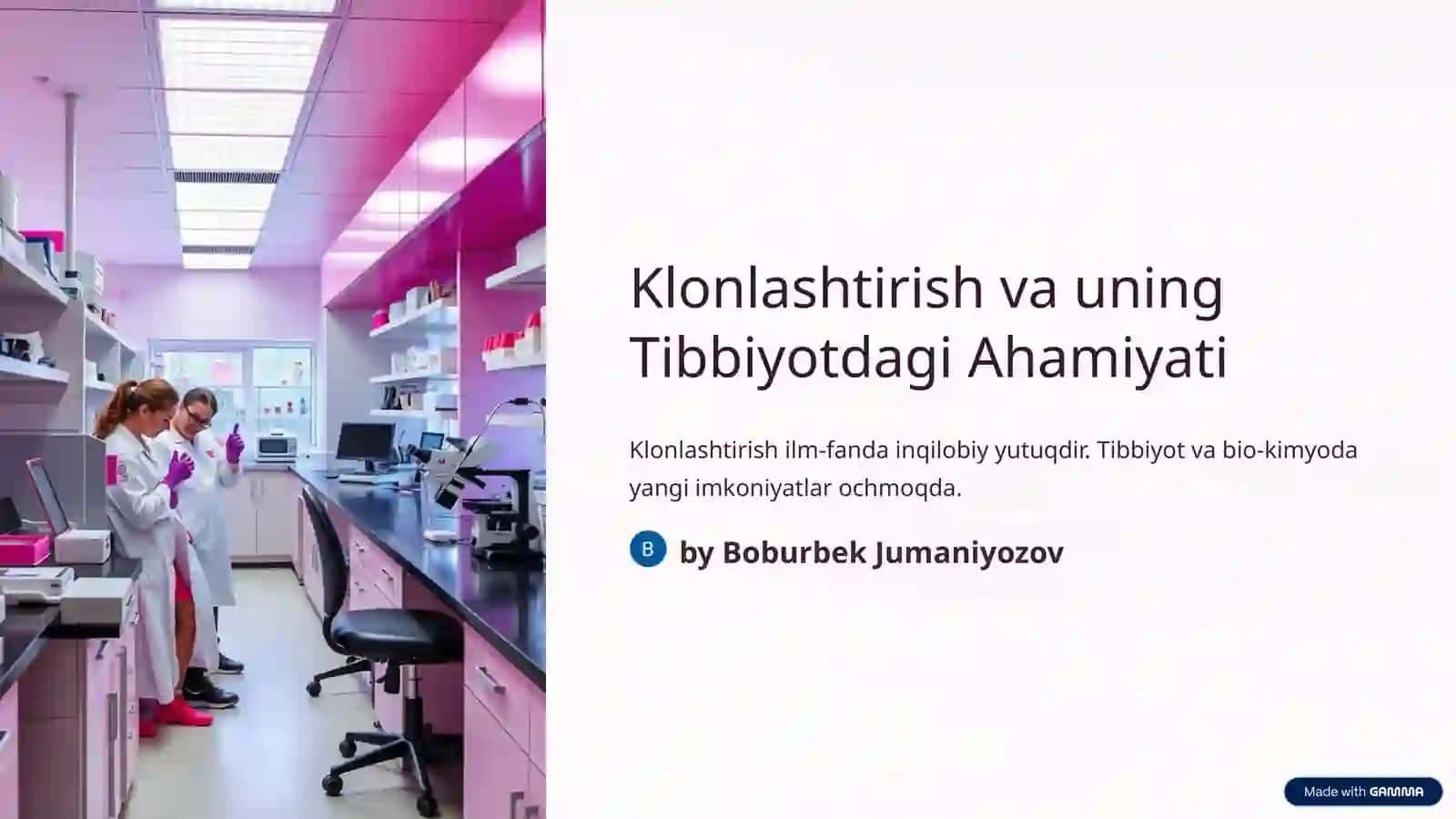 Klonlashtirish 3