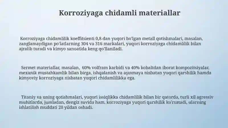 Korroziya Jarayonlarining Turlari 3