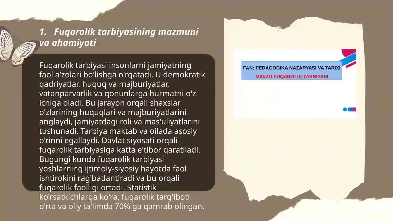 Fuqarolik tarbiyasi 3