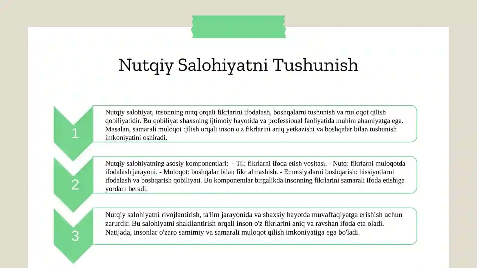 Nutqiy salohiyat 3