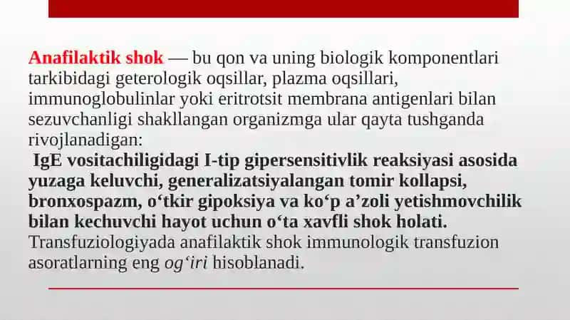 TRANSFUZIOLOGIYA ASOSLARI 3