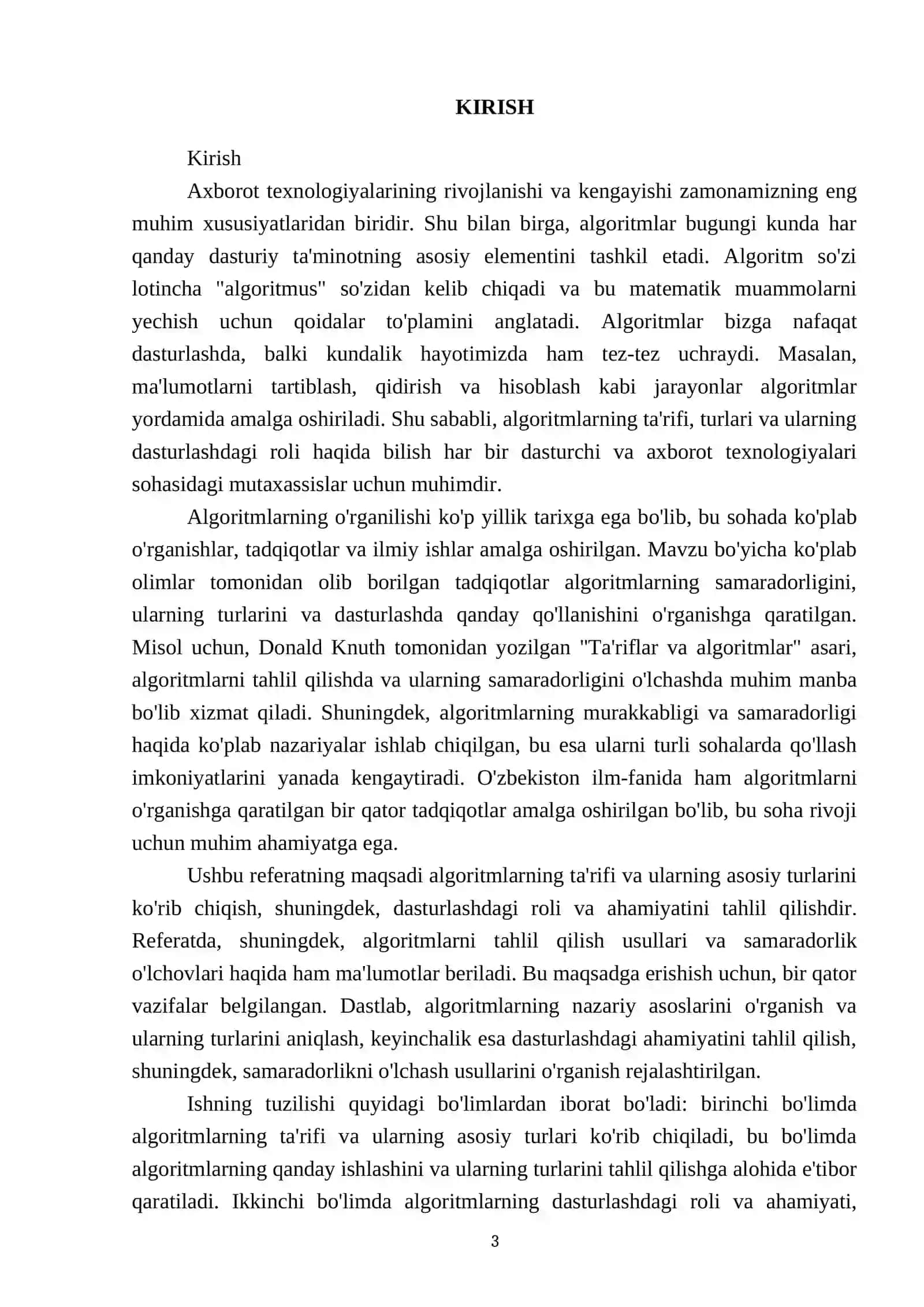 Algoritmlar 3