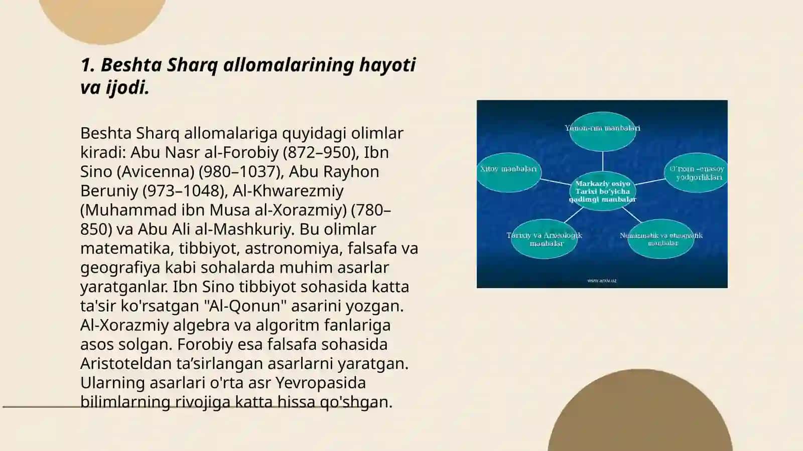 Beshta sharq allomalarining kreative pedagogika qoʻshgan hissalari 3