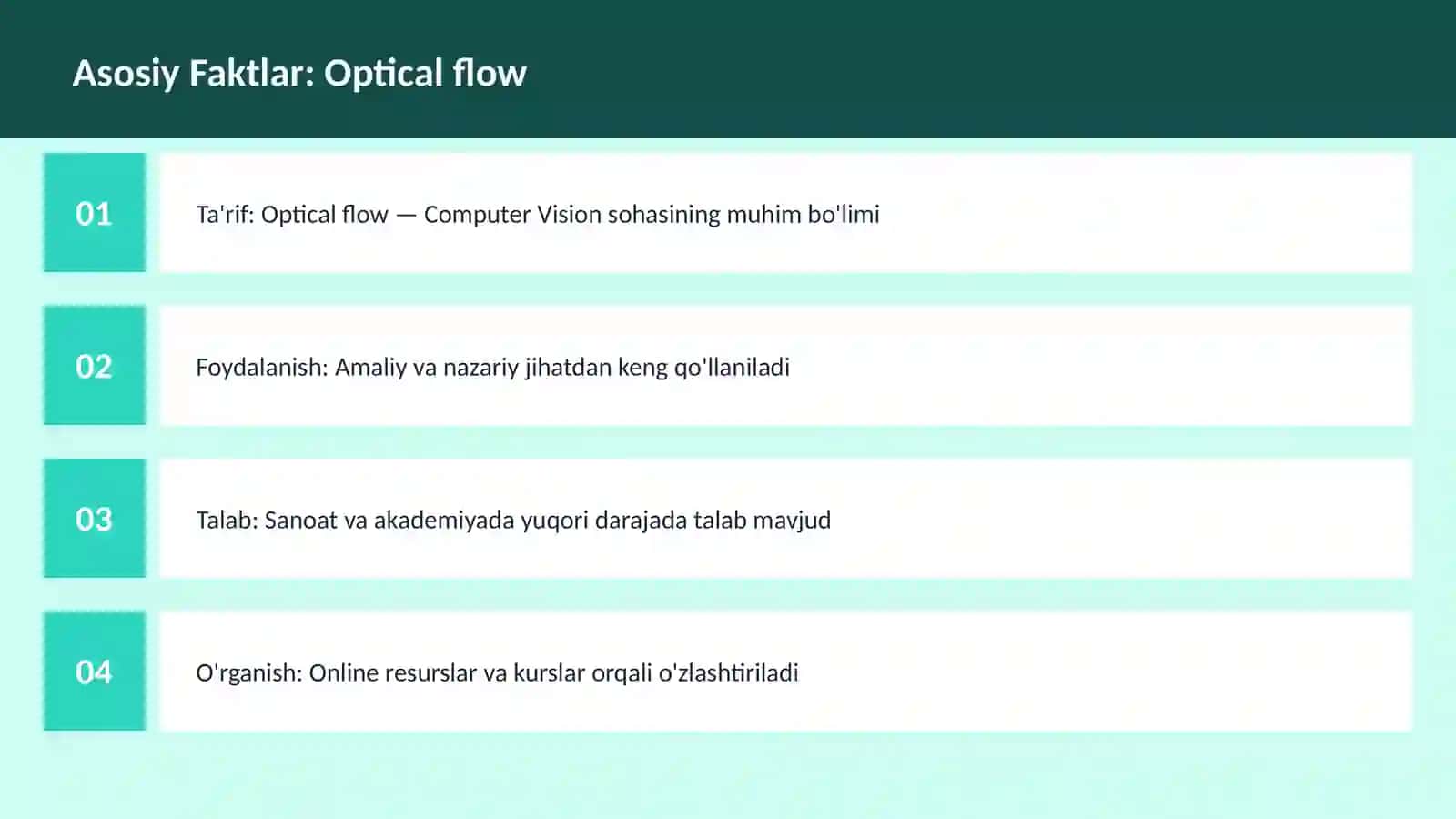 Optical flow 3