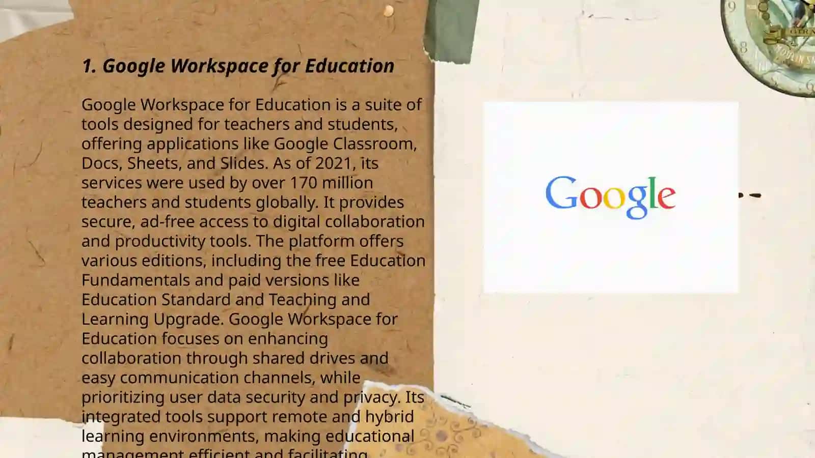 Google for education 3