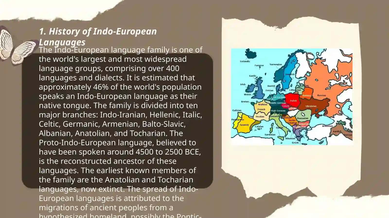 Indo-European languages 3