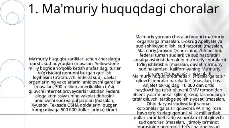 Ma'muriy huquq subyekti 3