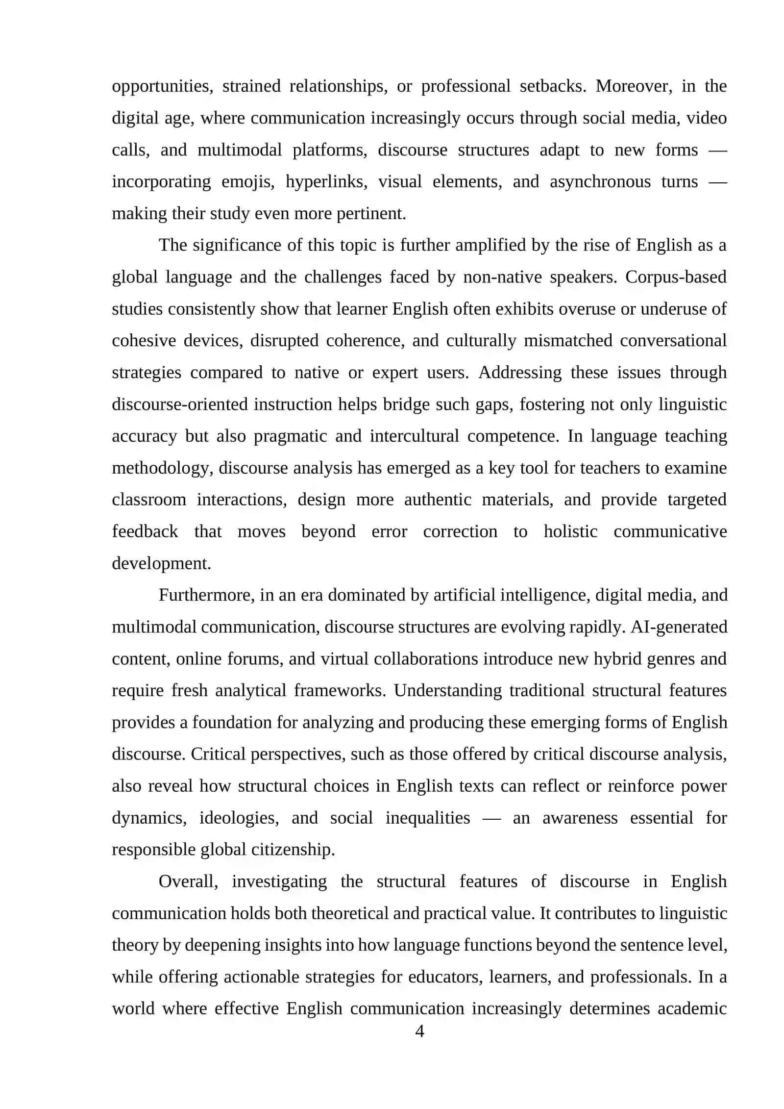Theoretical Foundations of Discourse Analysis 3