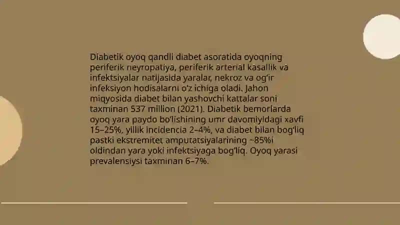 Diabetik oyoq 3