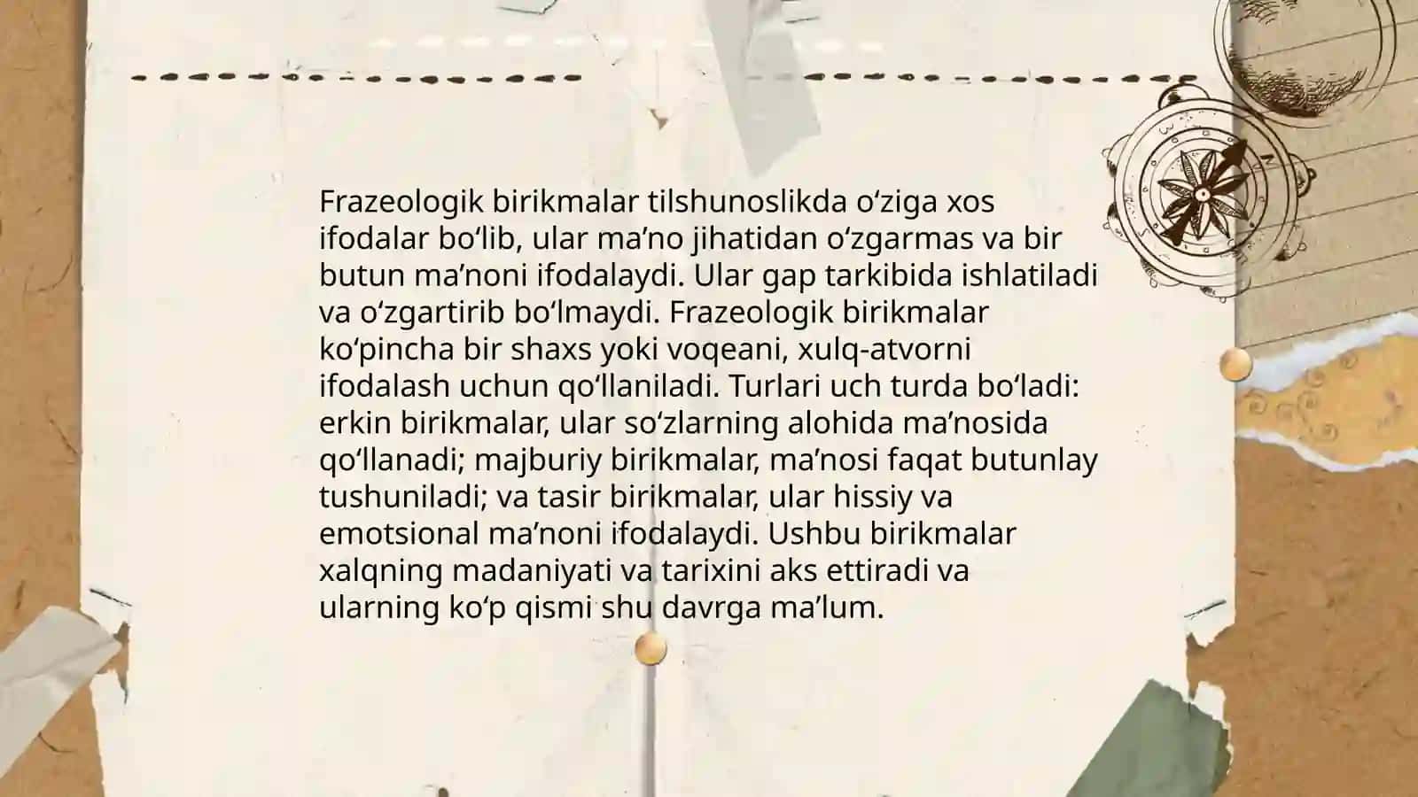 Lug'at tarkibidagi ajrakmas birikmalar 3