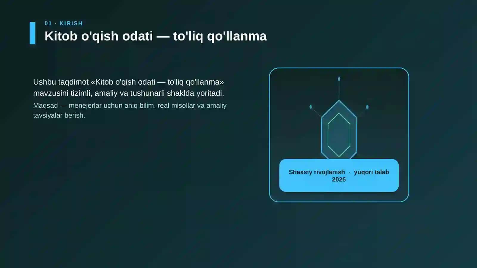 Kitob o'qish odati — to'liq qo'llanma 3