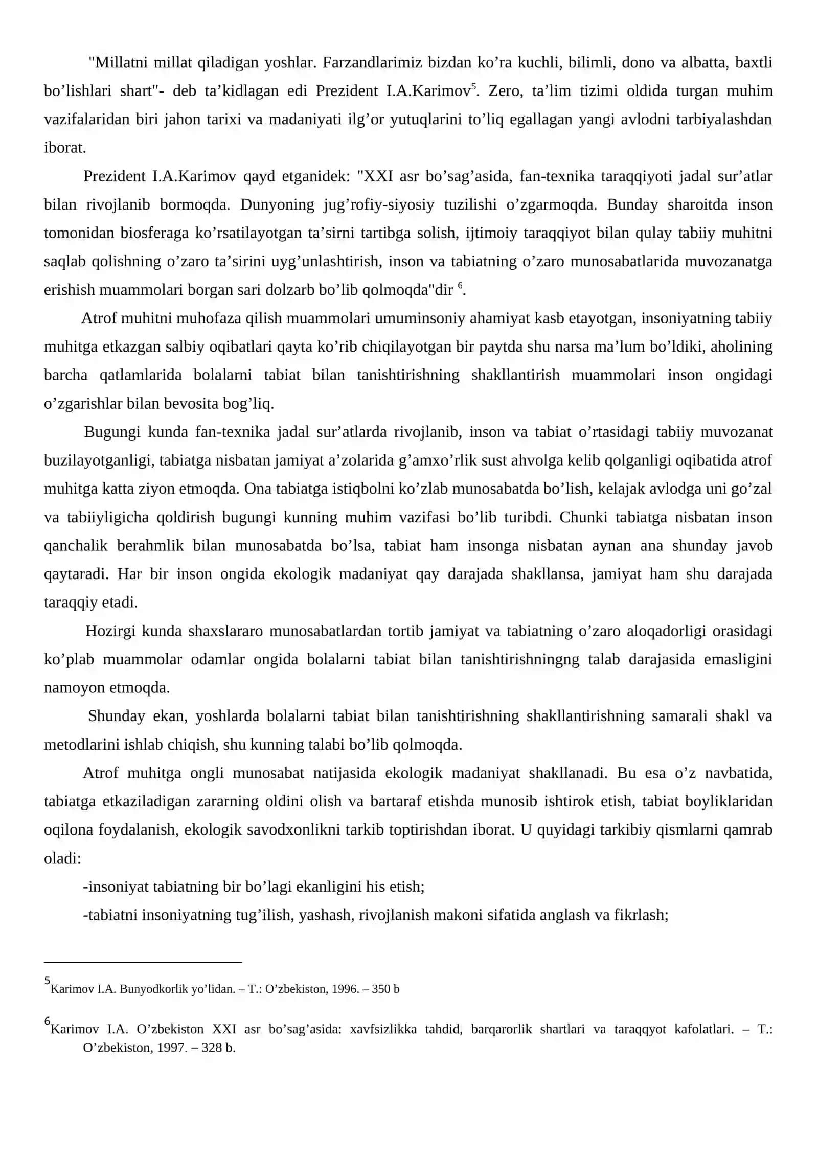 Bolalarni tabiat bilan tanishtirishning samarali usullari 3