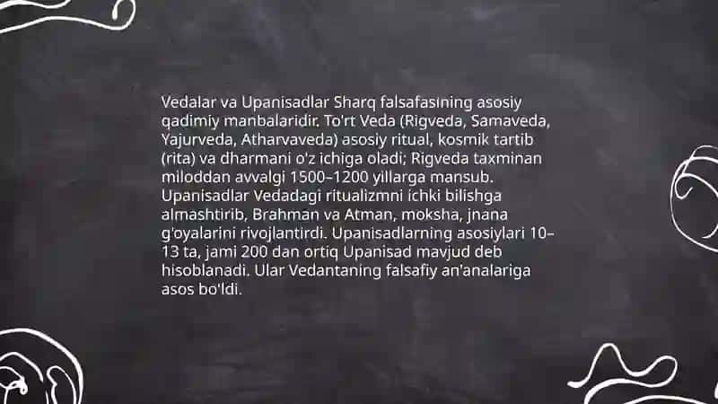 Vedalar va Upanisadlar 3