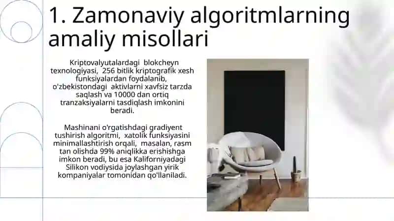 Matematikning zamonaviy algoritmlari 3