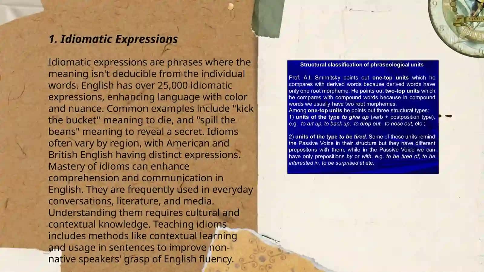 Phraseology 3
