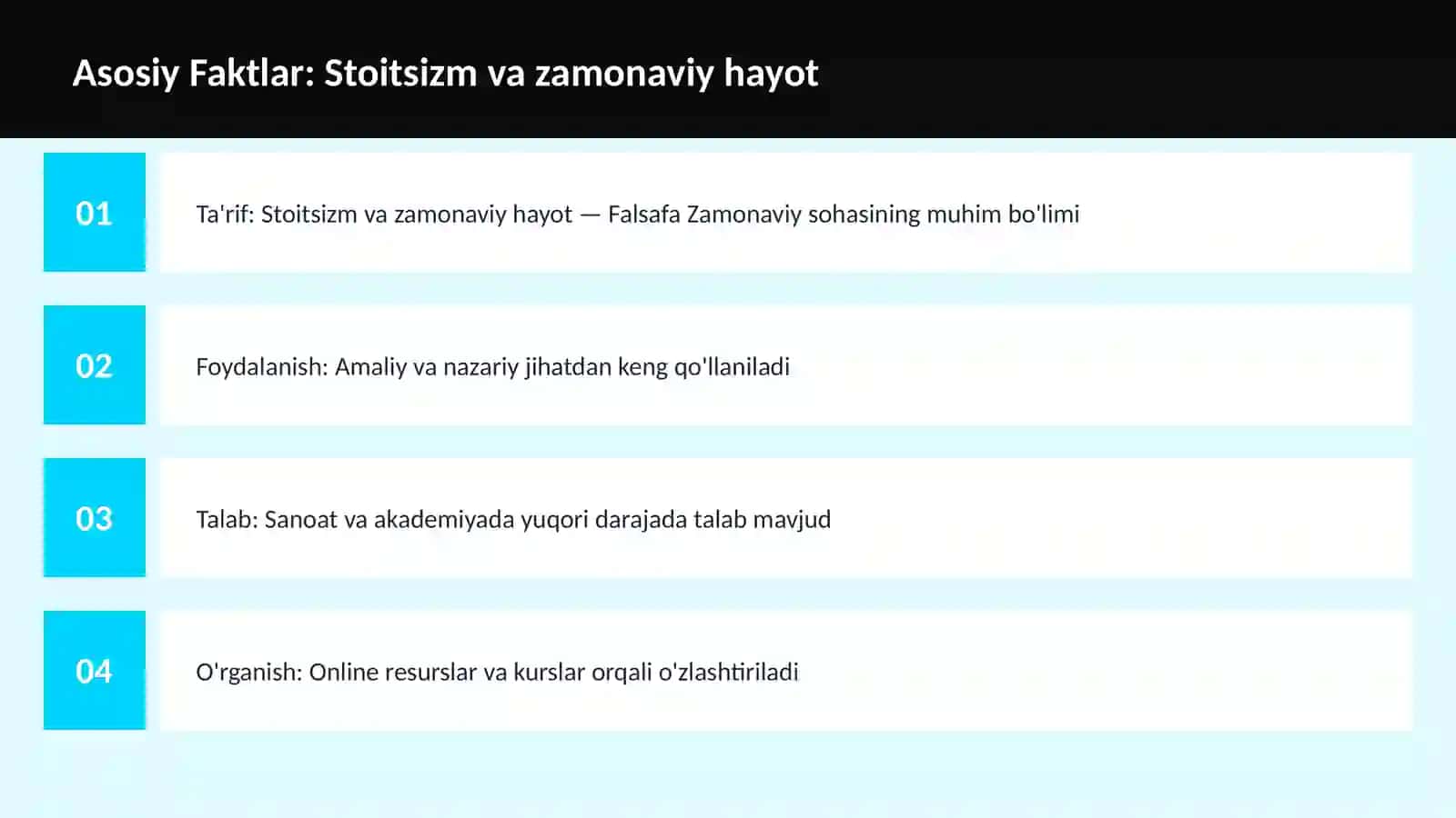 Stoitsizm va zamonaviy hayot 3