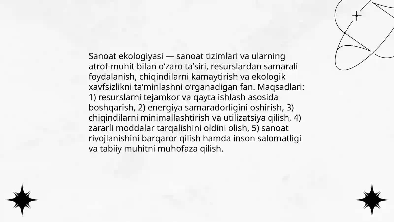 Sanoat ekologiyasi 3