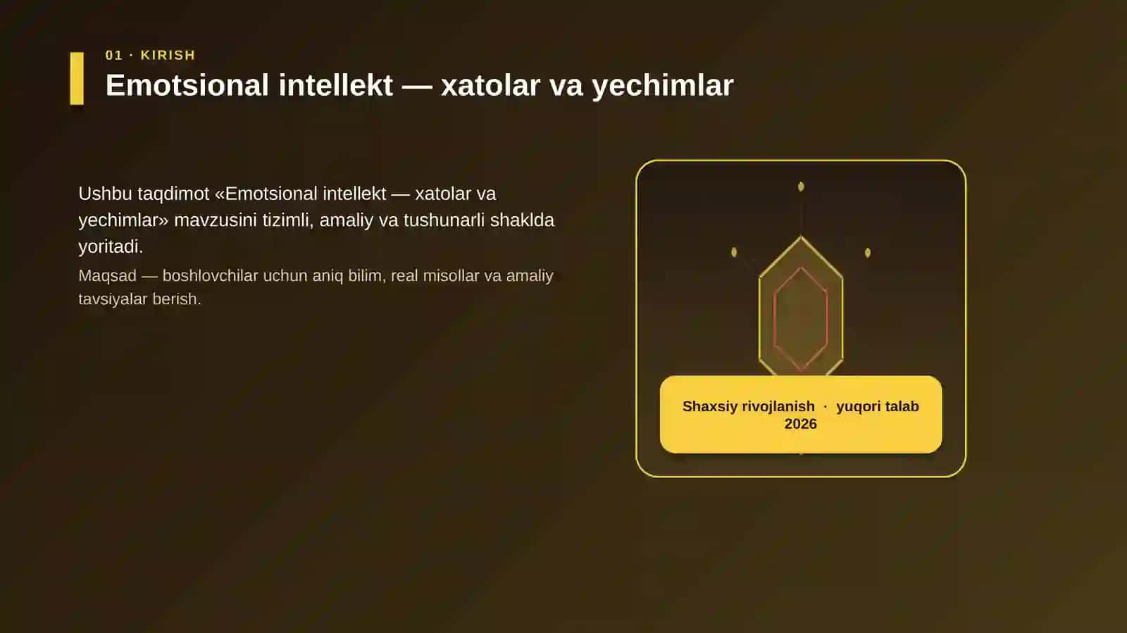 Emotsional intellekt — xatolar va yechimlar 3