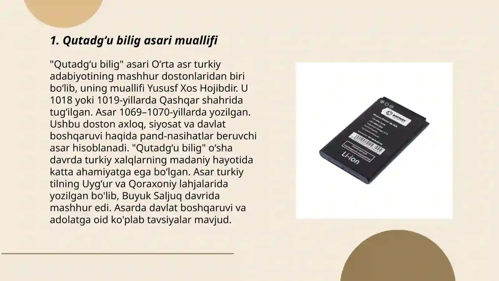 Qutadgʻu bilig 3