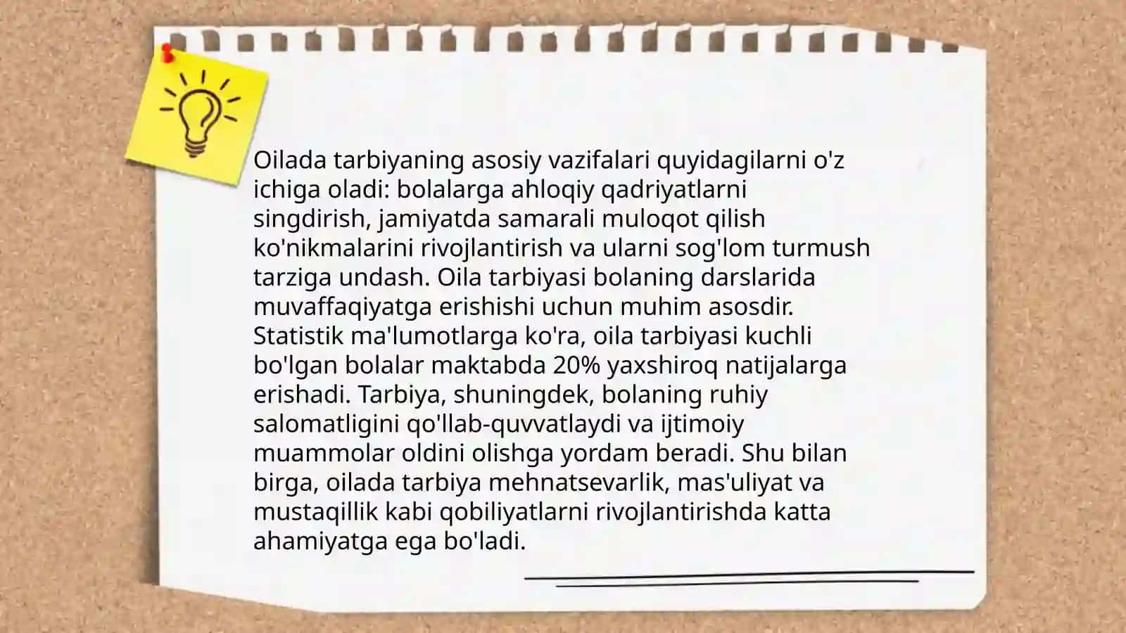 Oilada tarbiya asoslari 3