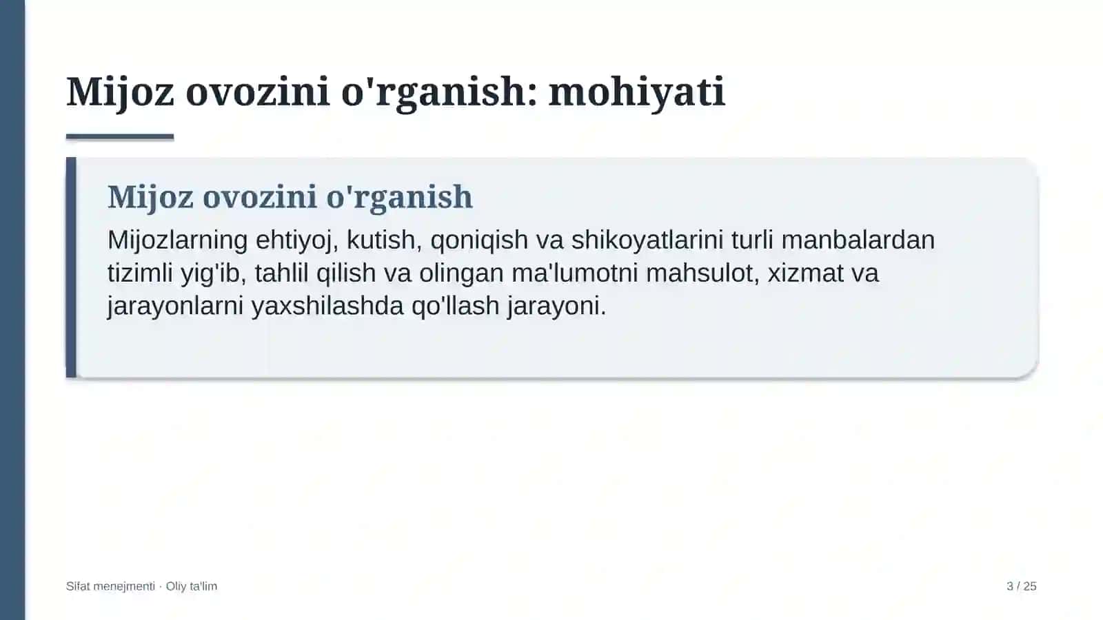 Avtobus parklarida mijoz ovozini o'rganish 3