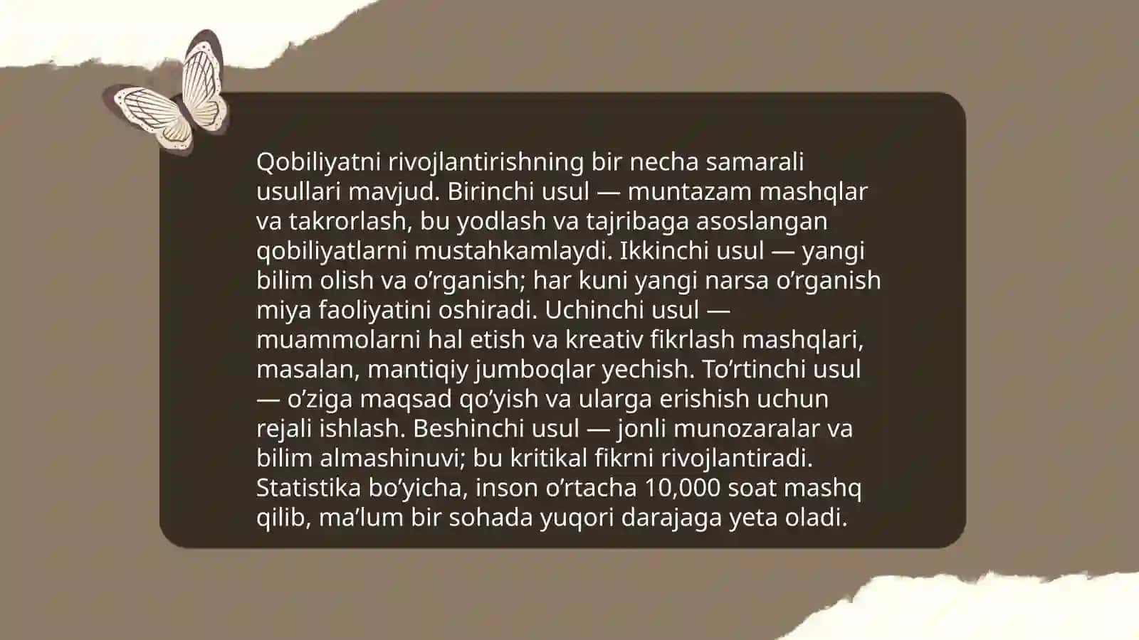 Qobiliyat 3