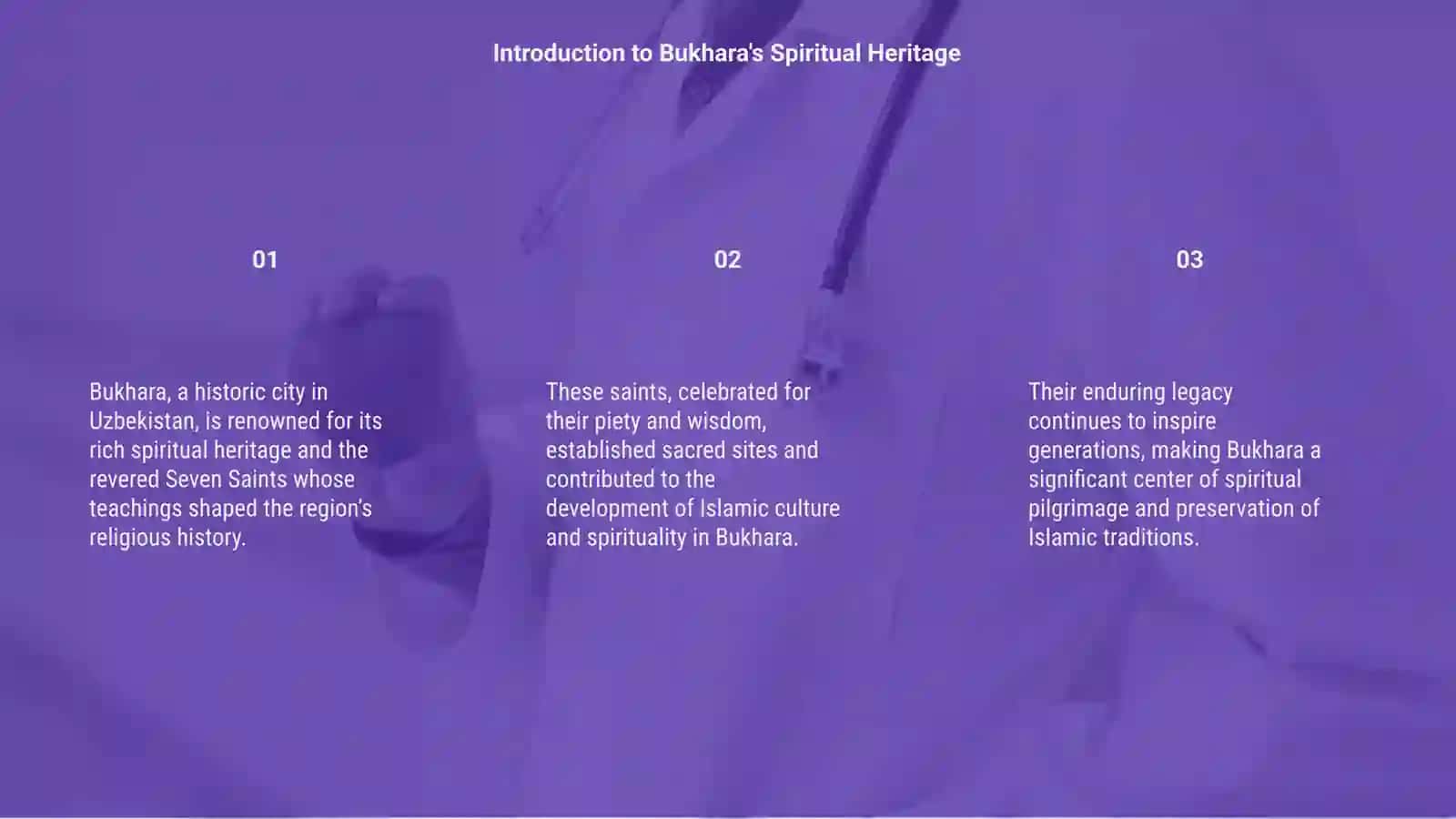 Seven Saints of Bukhara 3