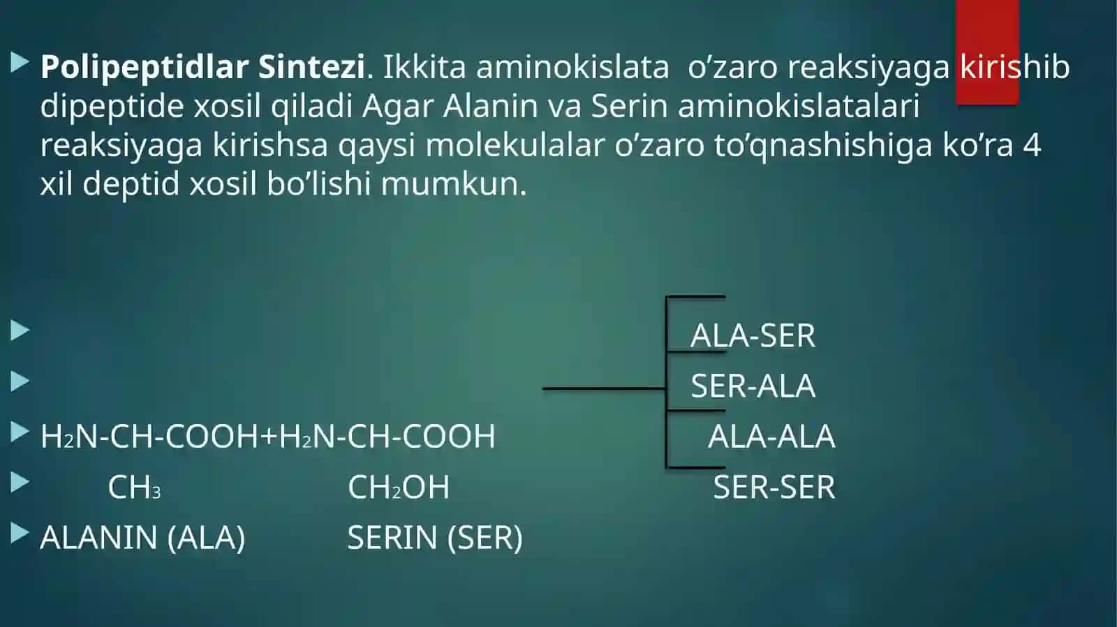 PEPTIDLAR VA OQSILLAR 3
