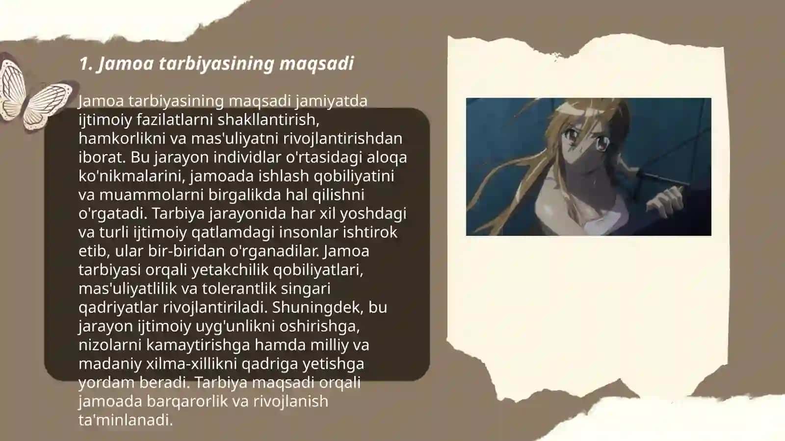 Jamoa tarbiya obyekti va subyekti 3