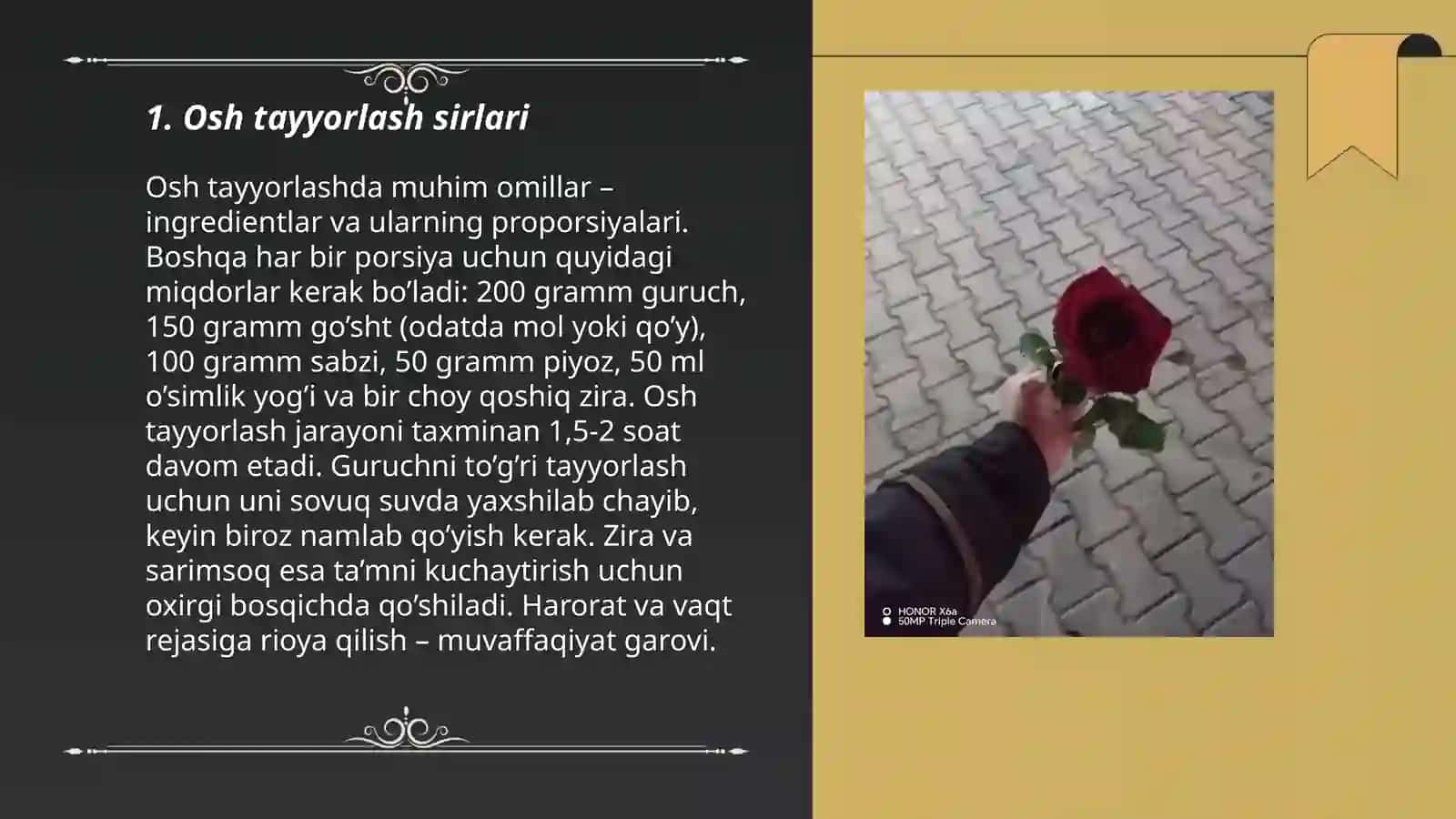 Osh tayyorlash sirlari 3