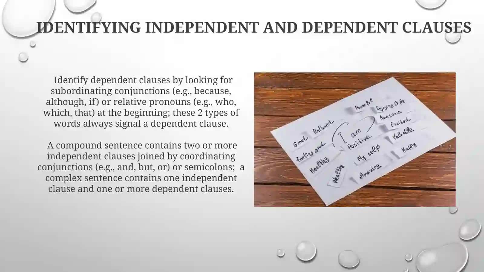 Complex Sentences (Compound and Composite sentences) 3