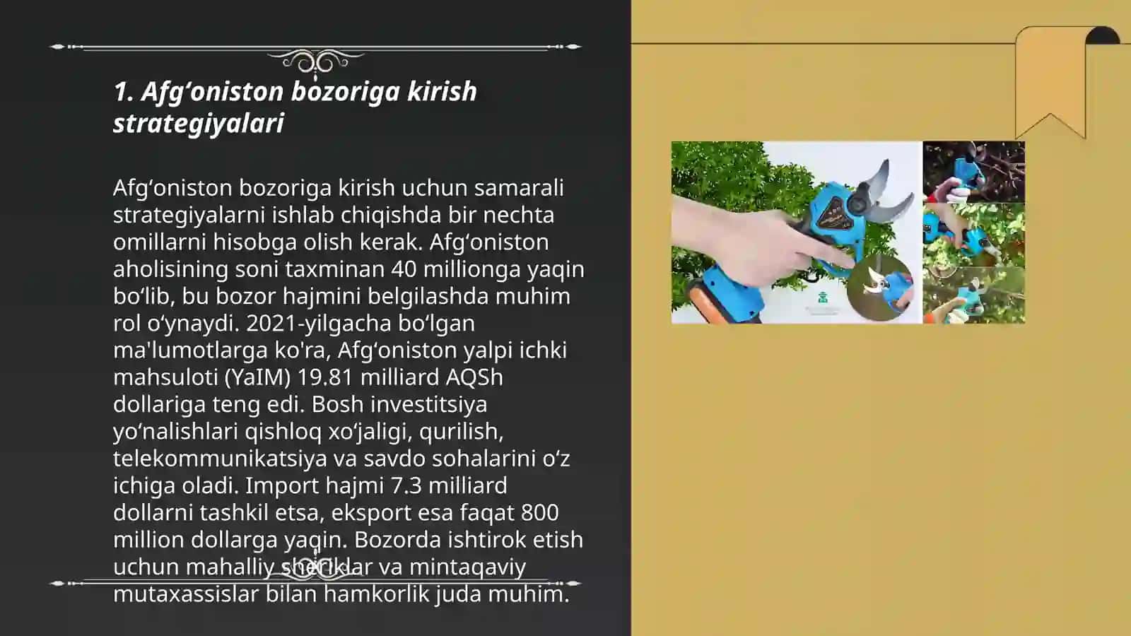 Afgʻoniston bozori 3