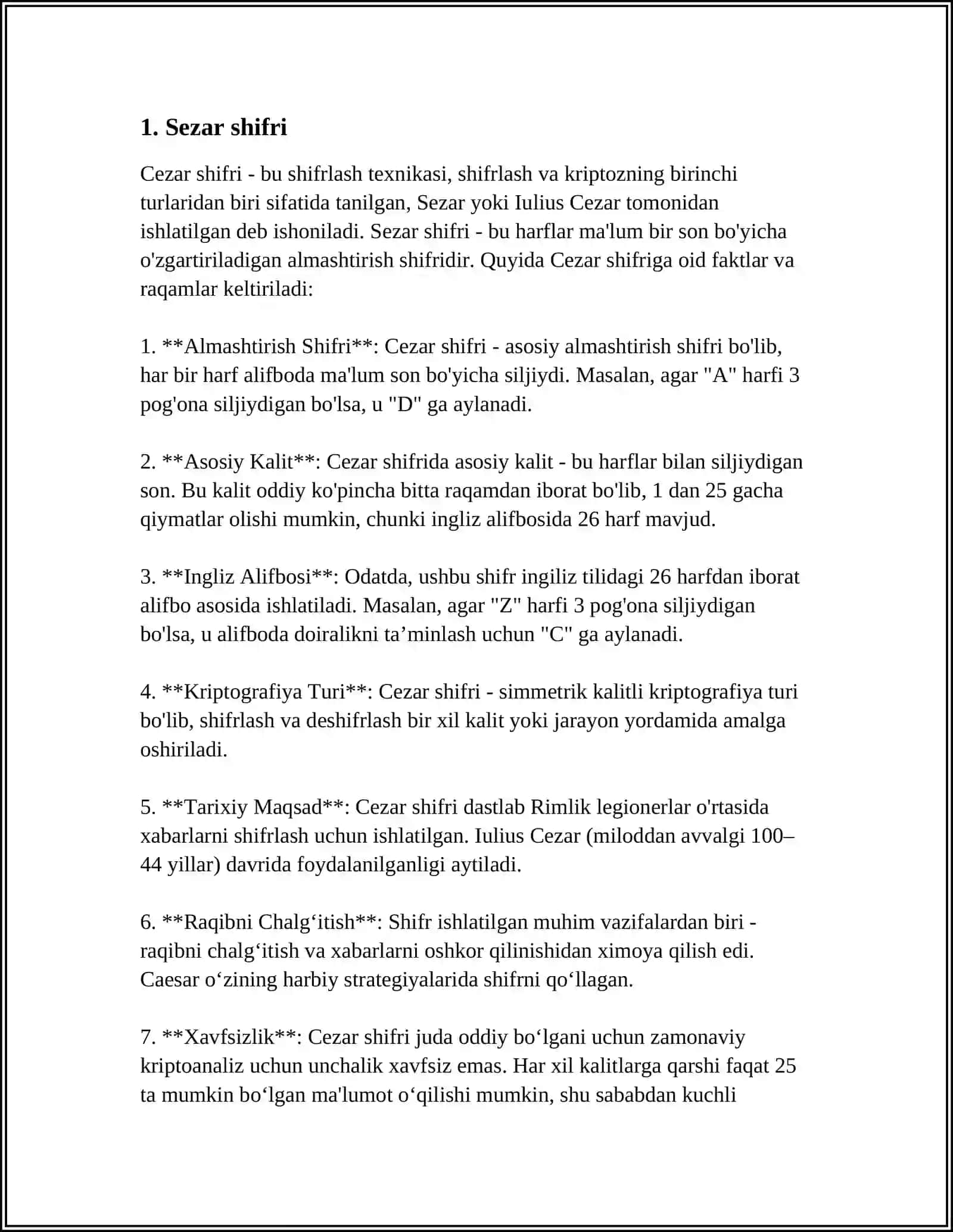 KRIPTOGRAFIYANING TARIXIY USULLARI 3