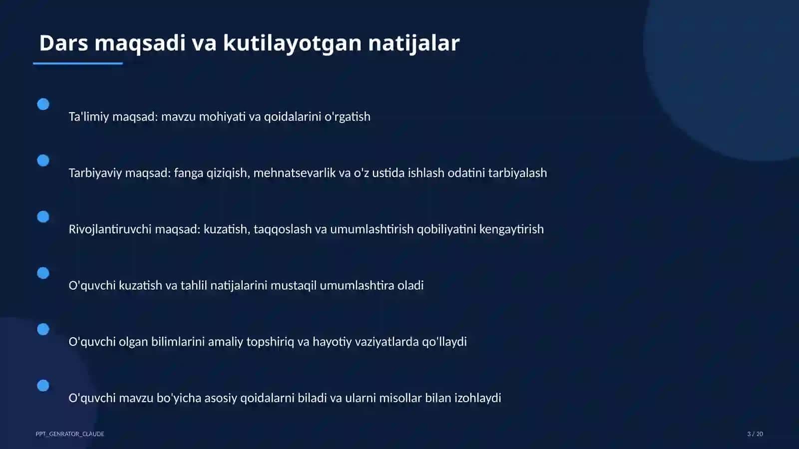 Funksional savodxonlikni rivojlantirish 3