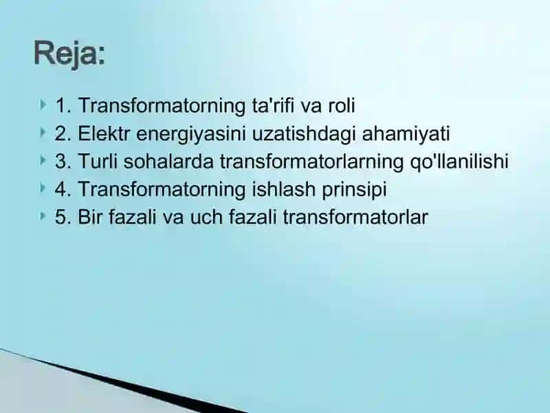 Transformatorlar 3