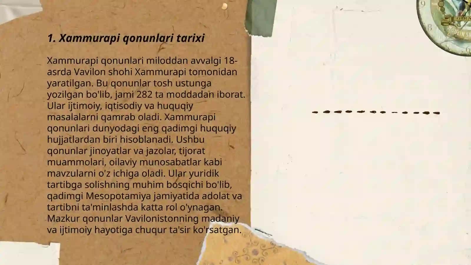 Xammurapi qonunlari 3
