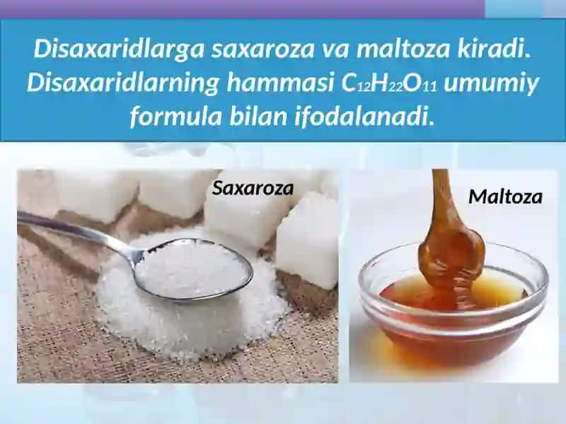 Disaxaridlar,polisaxaridlar.Olinishivaxossalari 3