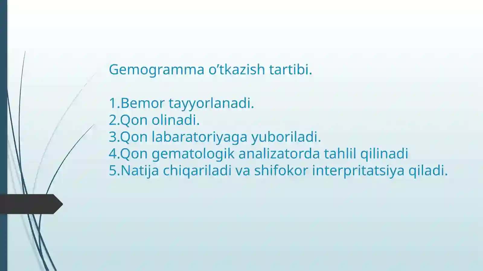Gemogramma va uning interpritatsiyasi 3